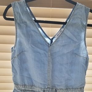 Chambray romper